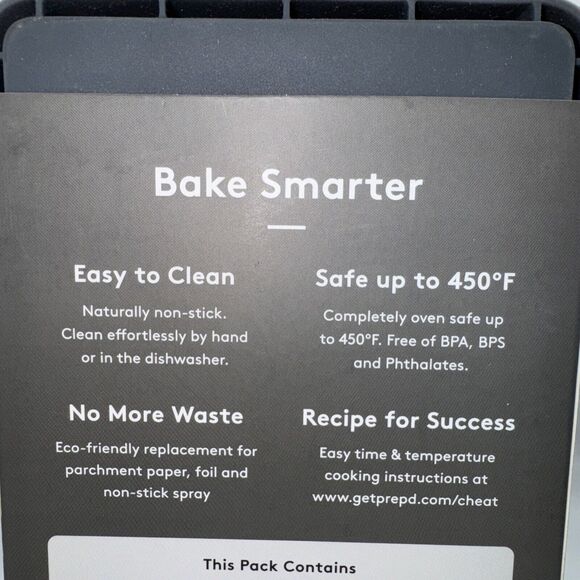 Prep'd Cheat Sheets - Original Sheet Pan Dividers  (4 Dividers) - Picture 4 of 8